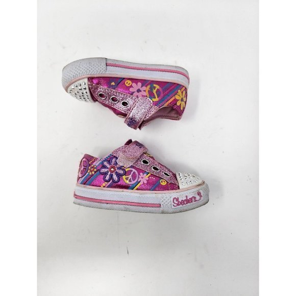 Sketchers Twinkle Toes Funkadelic Girls 5.5 Light Up Trainers‎ - Picture 2 of 12